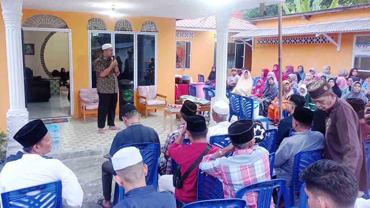 Bakal Calon Wakil Bupati Karimun Buka Puasa Bersama Masyarakat Kampung Tengah