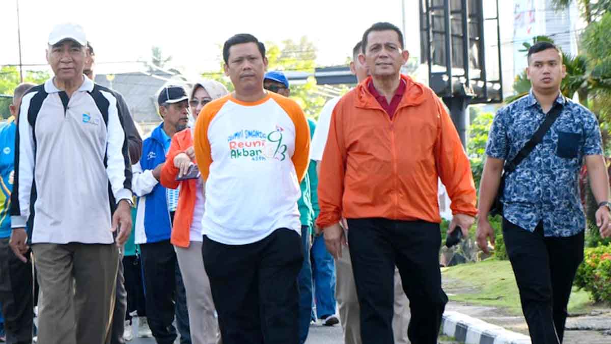 Reuni Akbar, Gubernur Kepri Jalan Santai Bersama Ikatan Alumni SMA Negeri 2 Kota Tanjung Pinang