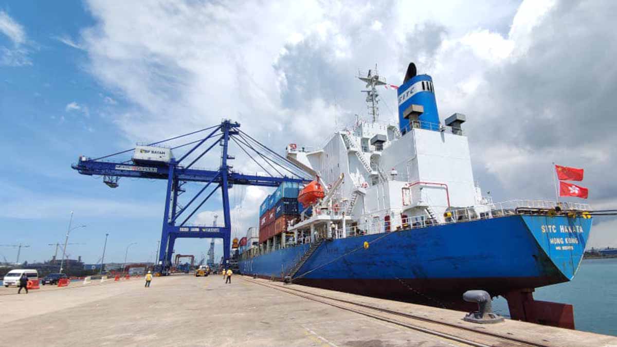 Sambut Kapal Cargo Perdana dari China, Wali Kota Batam Berharap Nilai Ekspor-Impor Terus Meningkat