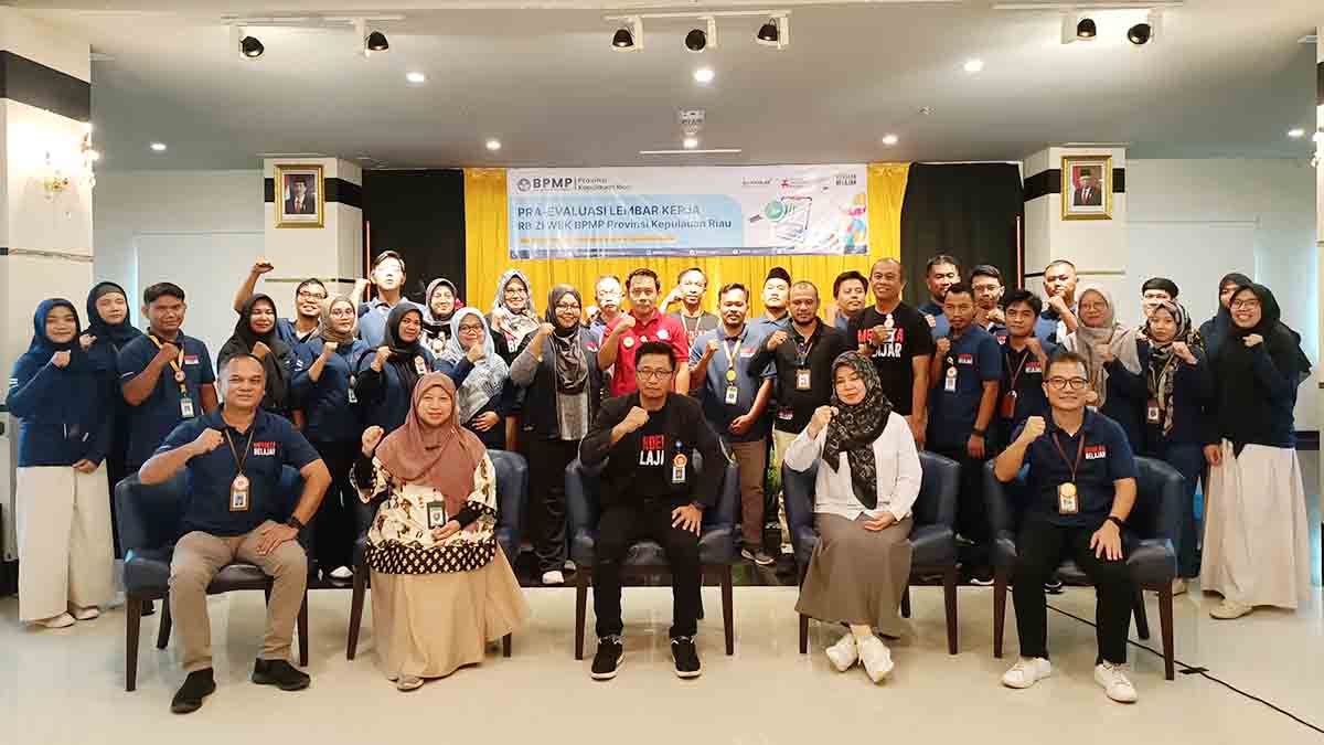 BPMP Kepri Gelar Pra Evaluasi Lembar Kerja Reformasi Birokrasi ZI-WBK di Hotel CK Tanjung Pinang