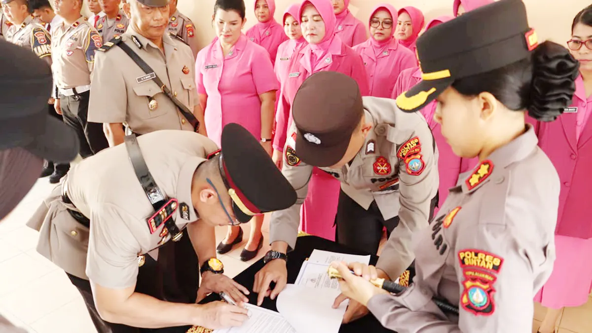Sertijab di Polres Bintan: IPTU Yelvis Oktaviano Resmi Jabat Kasat Lantas Gantikan AKP Firuddin