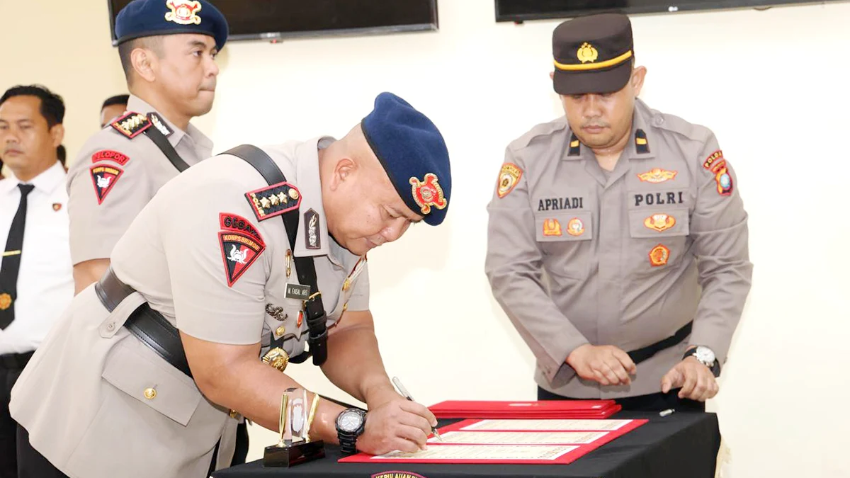 Dimutasi! Kombes Arief Doddy Suryawan Resmi Jabat Dansat Brimob Polda Kepri Gantikan Kombes Pol Muhammad Faishal Aris