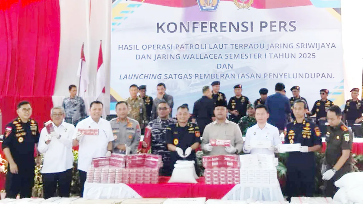 Rp4,3 Triliun Diselamatkan, Ini Hasil Operasi Laut Terpadu Bea Cukai 2025