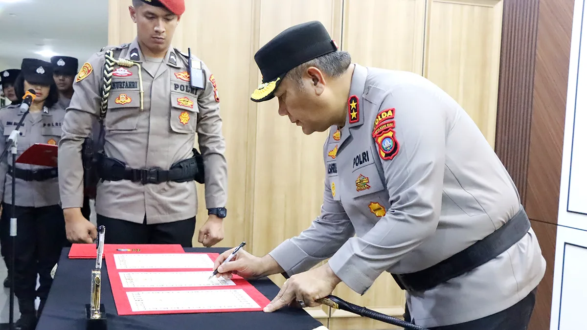 Kapolda Asep Pimpin Sertijab 4 Pejabat Polda Kepri, Dorong Regenerasi dan Peningkatan Kinerja
