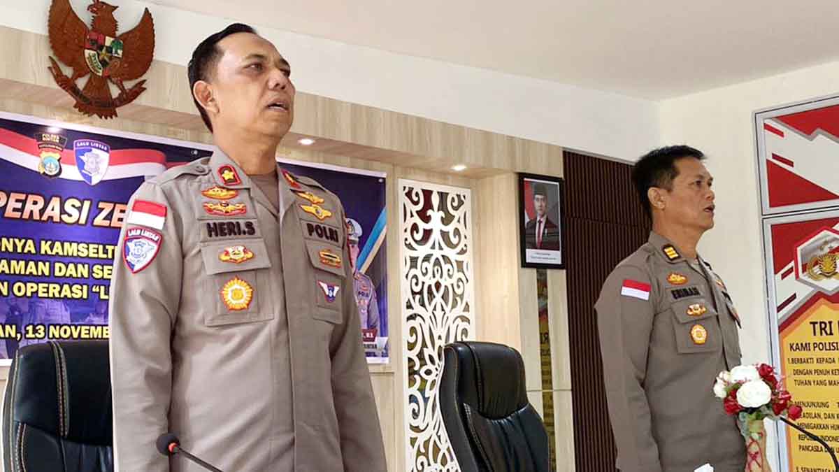 Jelang Nataru, Operasi Zebra Seligi 2025 Resmi Dimulai di Bintan